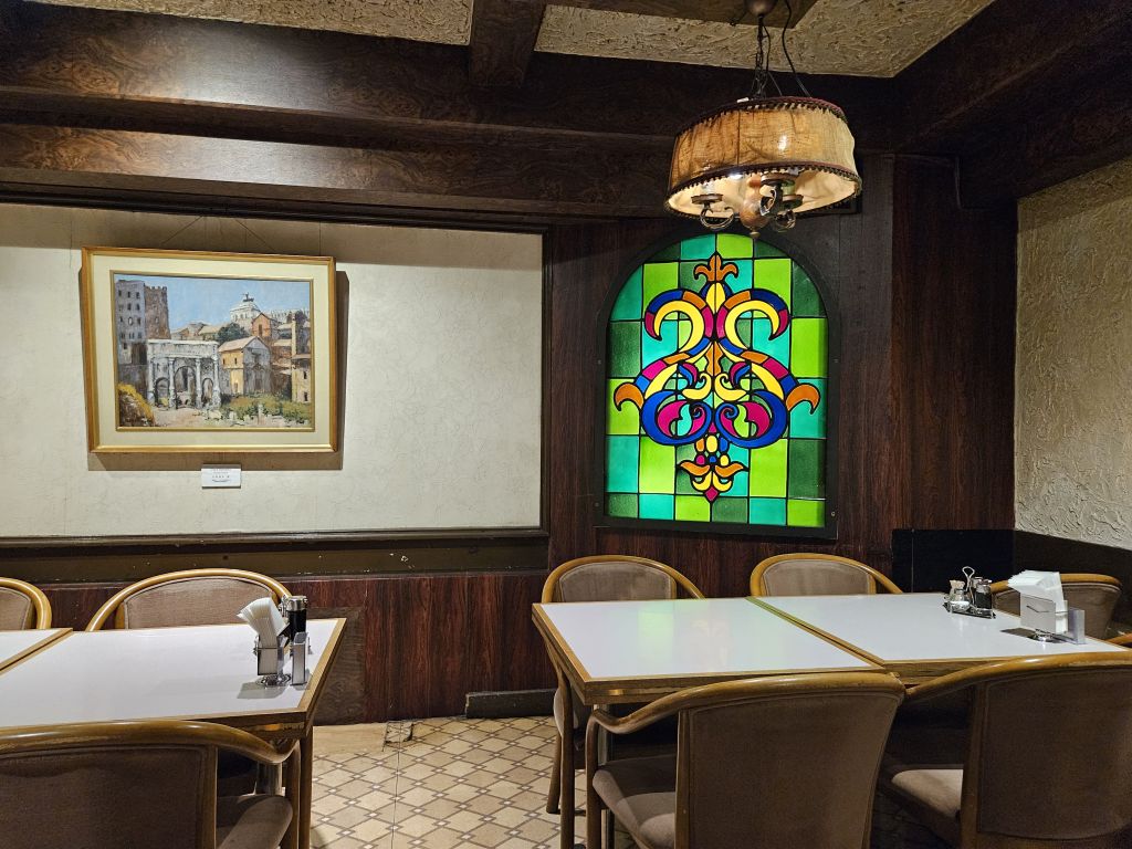 長岡のホテル・朝食会場