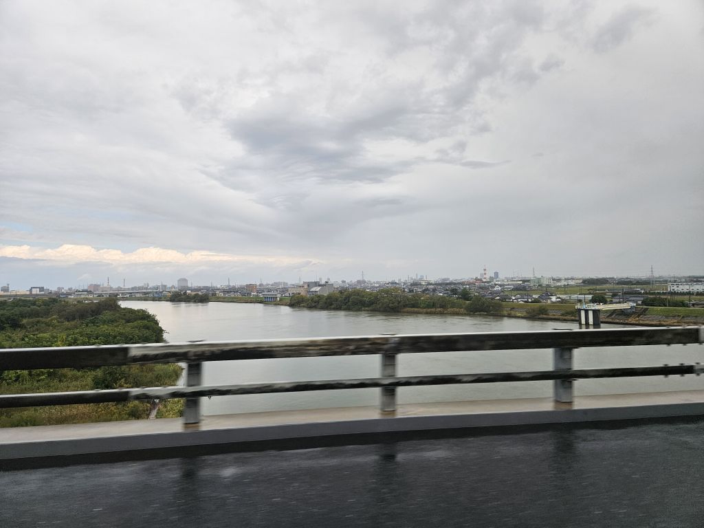 長岡から村上へ・新潟市の信濃川