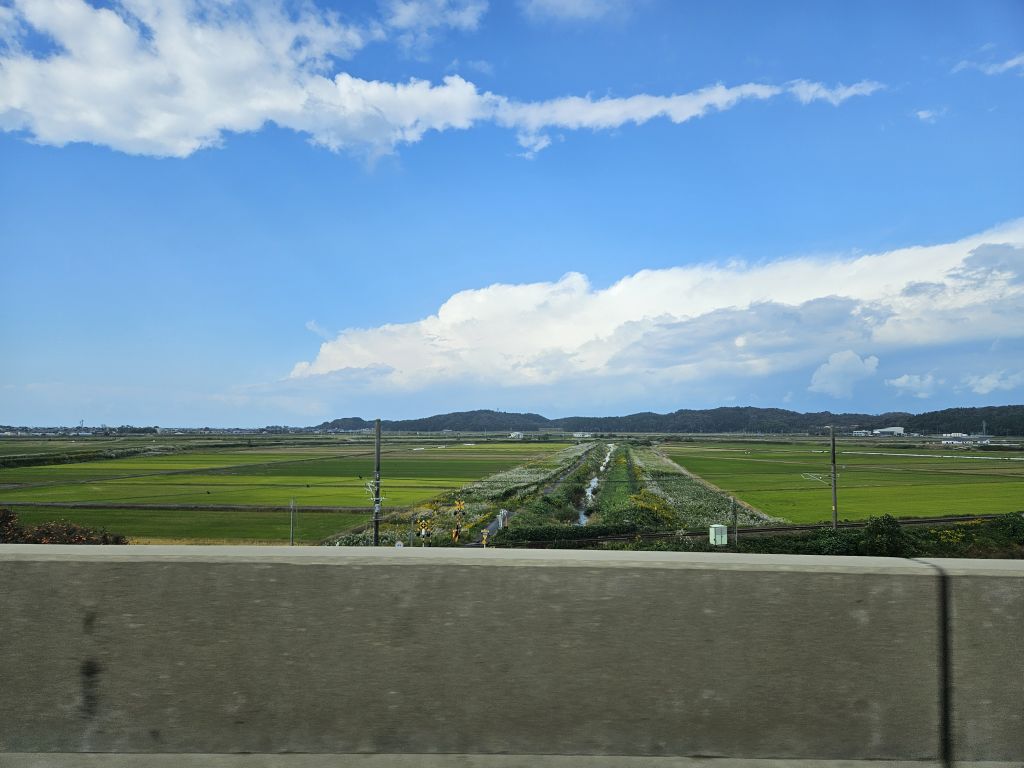 長岡から村上へ・村上付近の山側