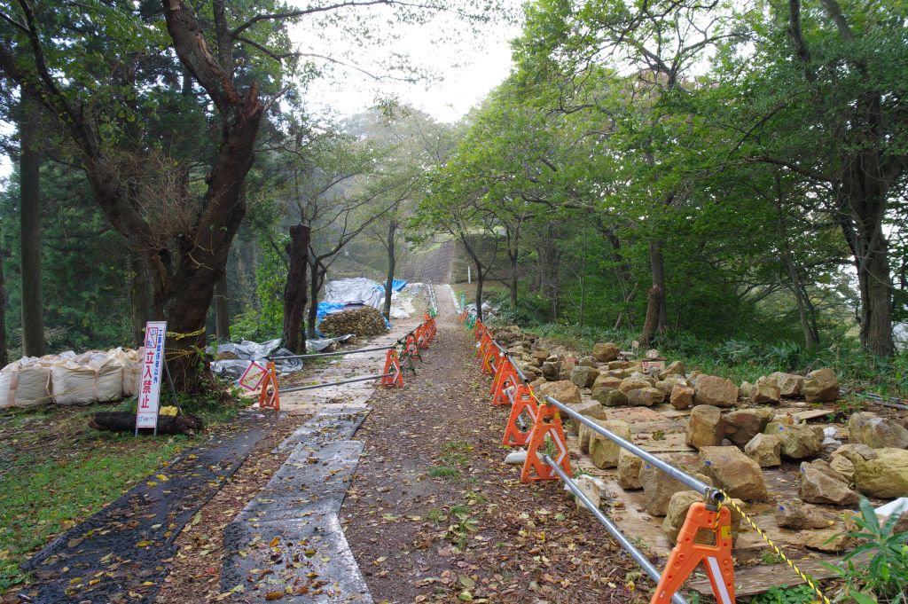 村上城・二の丸