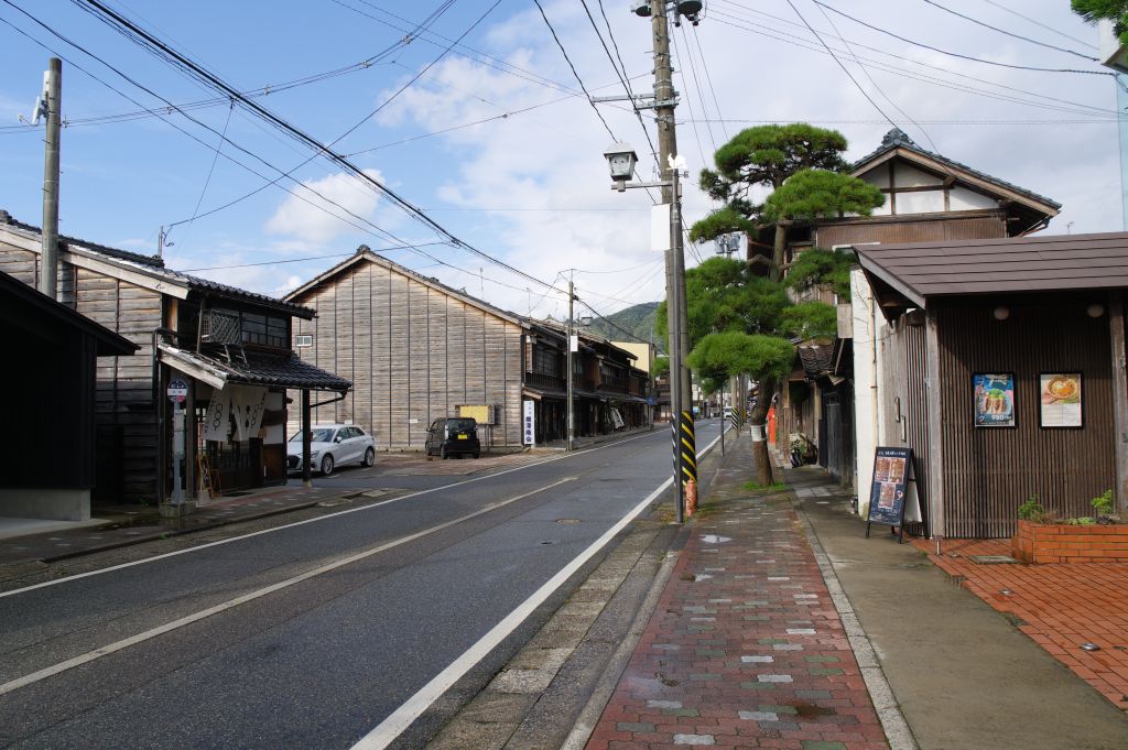 越後村上町屋通り・伝統的な町並み