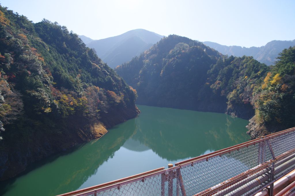 奥大井湖上駅・大井川・接岨湖