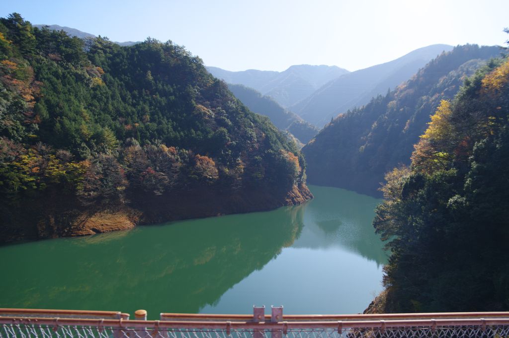 奥大井湖上駅・大井川・接岨湖