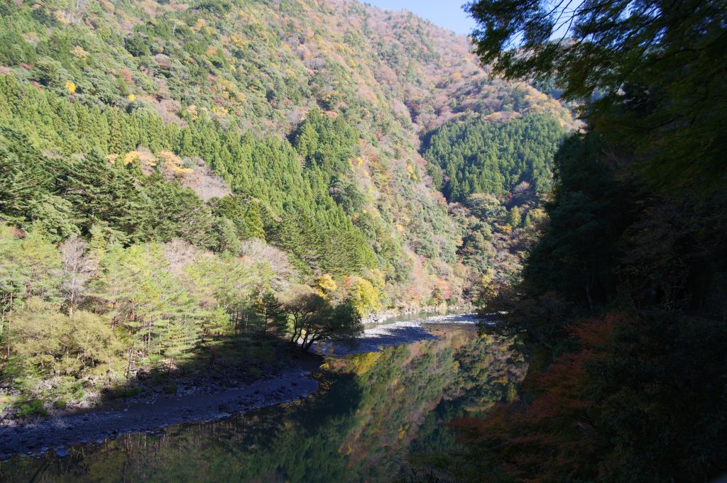 井川線・泉大橋の川