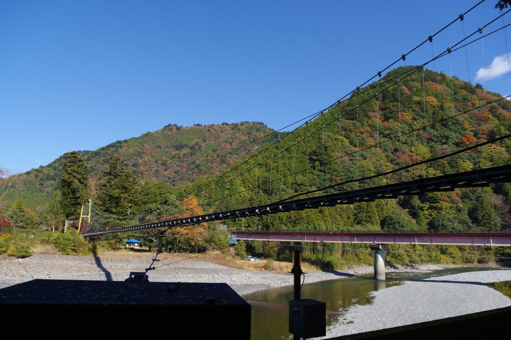 井川線・両国吊橋