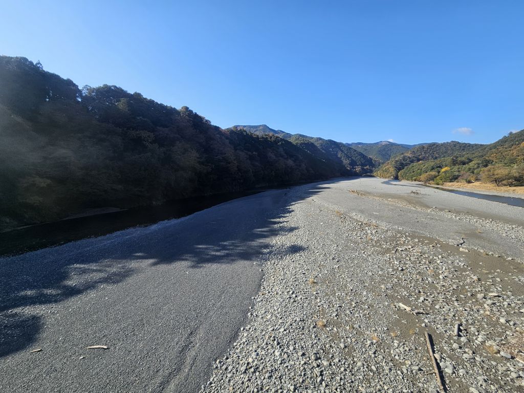大井川鐵道SL車窓・大井川第一橋梁