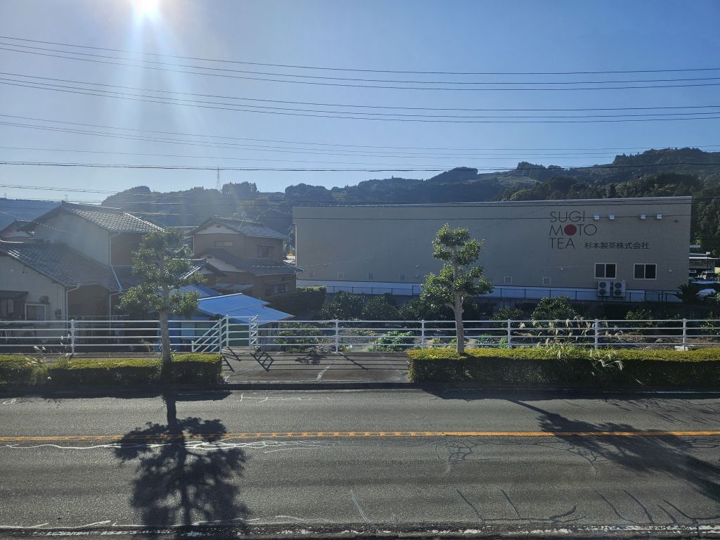 大井川鐵道SL車窓・道路沿い
