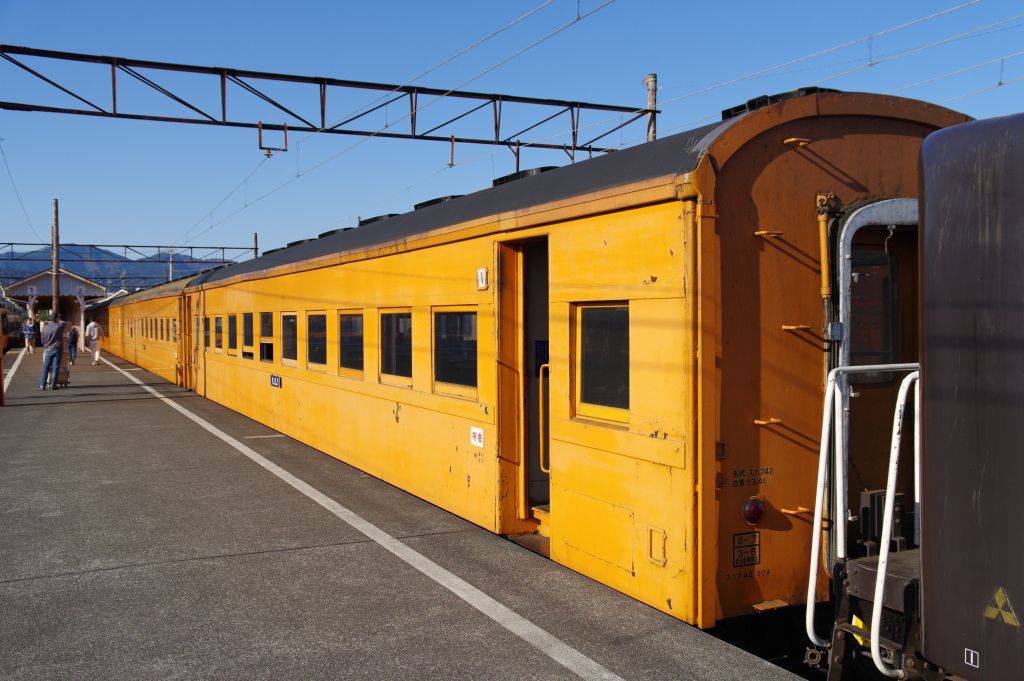 新金谷駅・客車