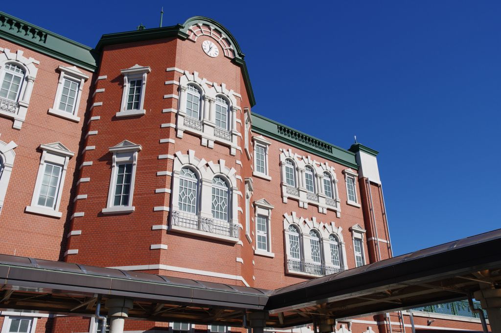 深谷駅・南口の駅舎