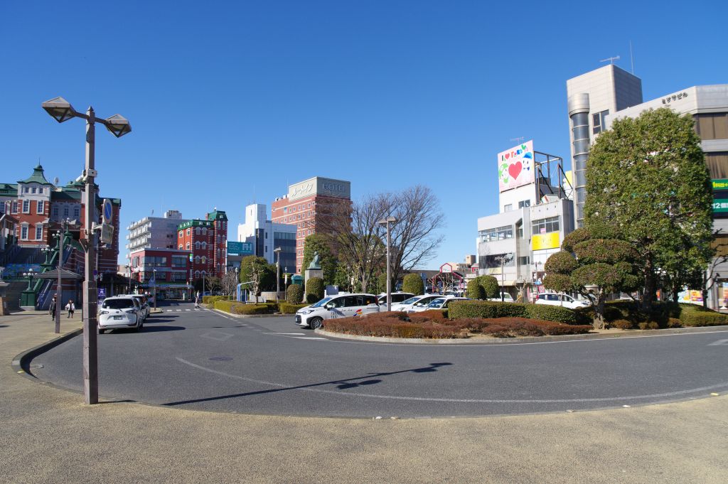 深谷駅・北口ロータリー