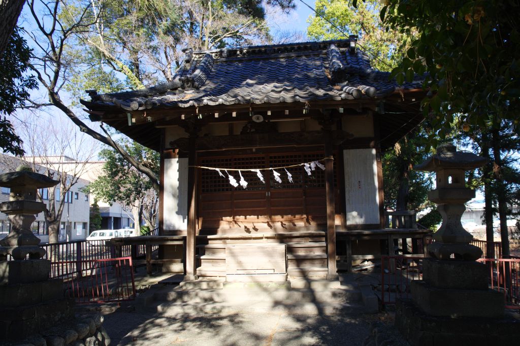 深谷城址・冨士浅間神社・社殿