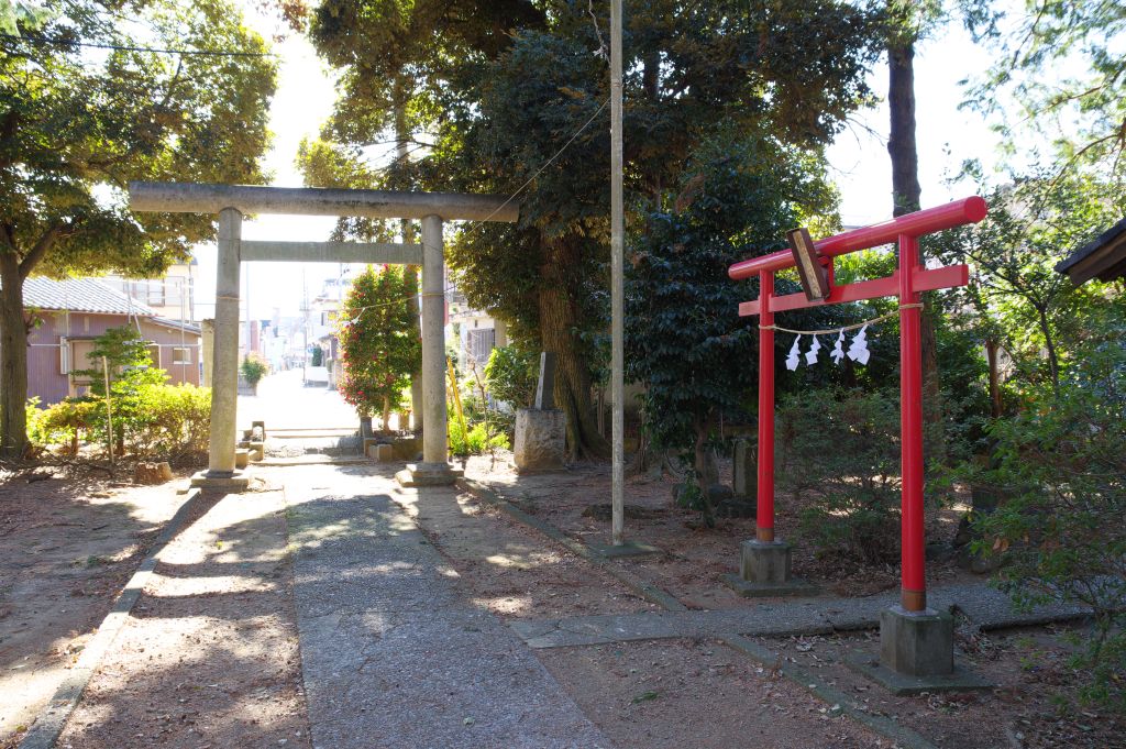 深谷城址・冨士浅間神社・入口鳥居前へ戻る