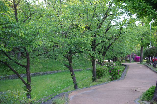 古墳は熱田神宮公園の一部になっています。