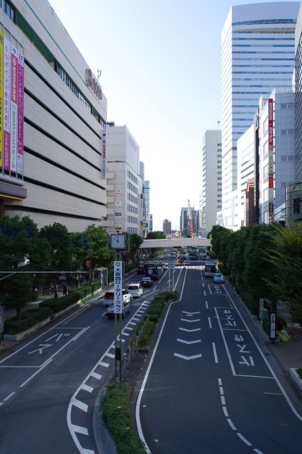 そごう脇の大通り。