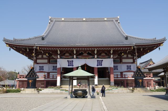 池上本門寺と桜の写真ページ