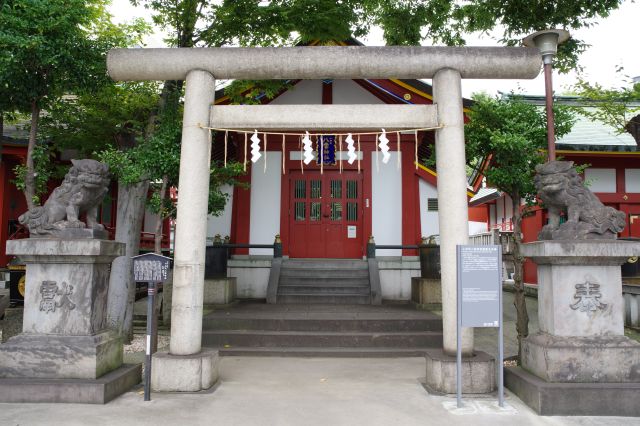 小舟町八雲神社。