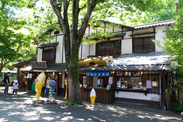 鬼太郎茶屋というお店があります。