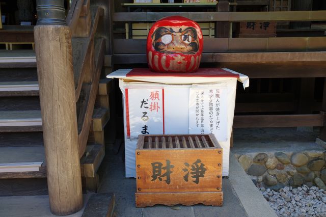 深大寺のだるま市は日本三大だるま市の１つ。
