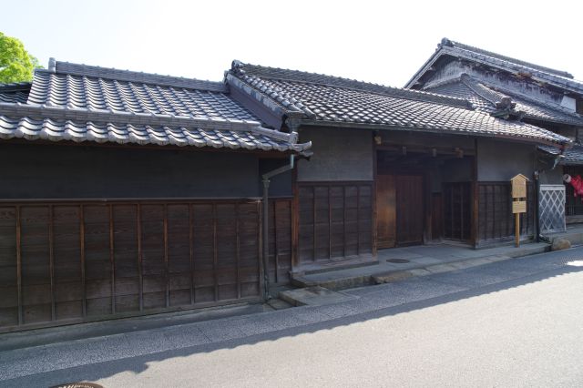 竹田家住宅は名古屋市指定有形文化財。