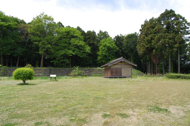 このような空間でした。この辺りでSLの音が聞こえました。