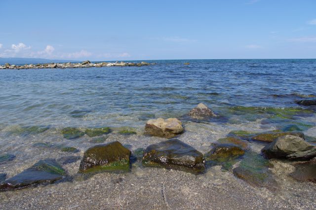 きれいな海岸風景。