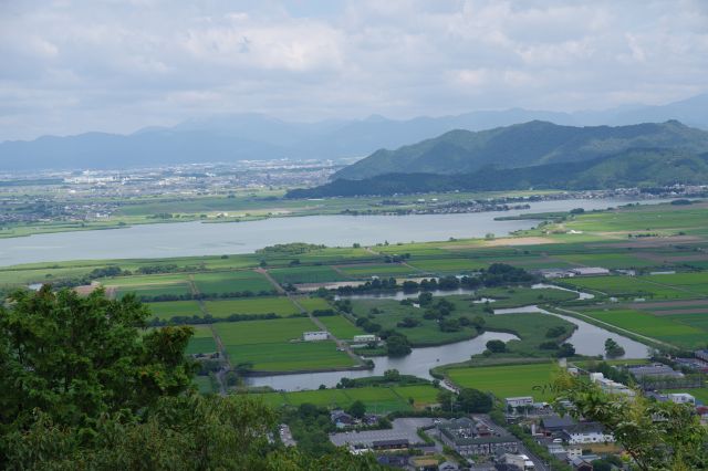 西の湖があります。