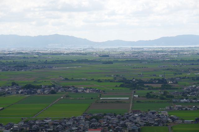 左側ほど建物が増えていきます。