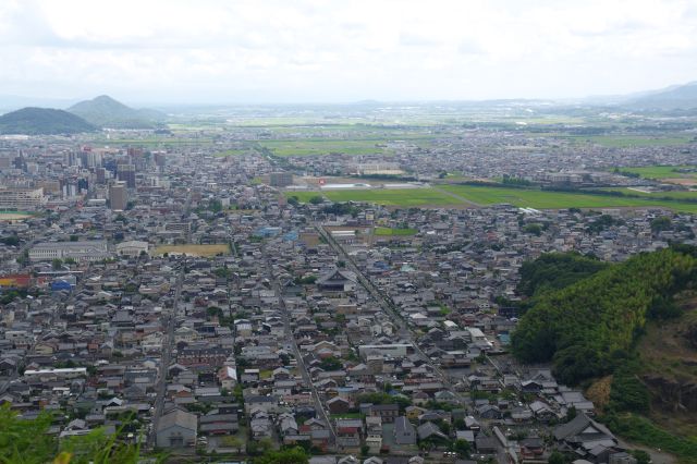 近江八幡の街並み。