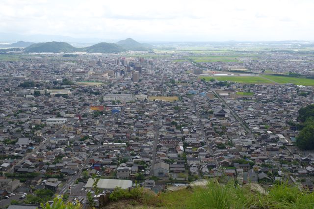 建物が密集している地域です。