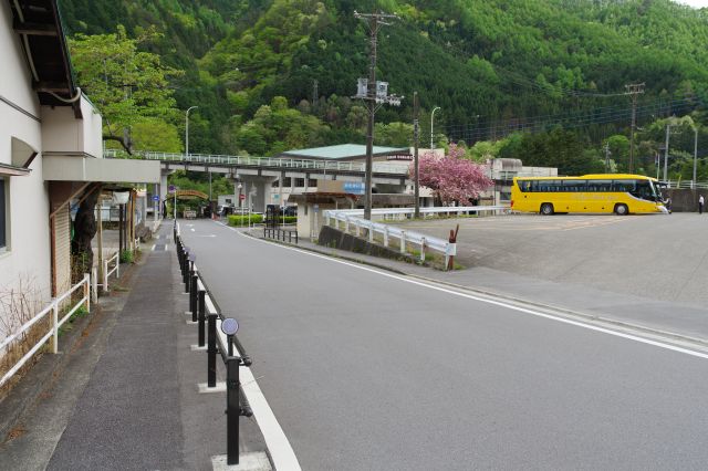 足尾銅山観光（坑内観光施設）から出発します。