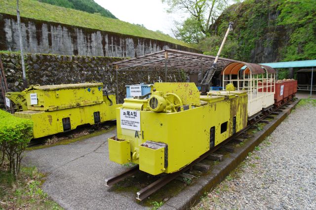 トロッコの機関車側。