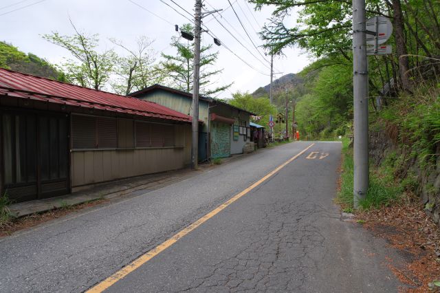 人が住んでいるのか不明な雰囲気。