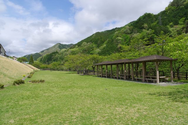 きれいに整備された公園です。