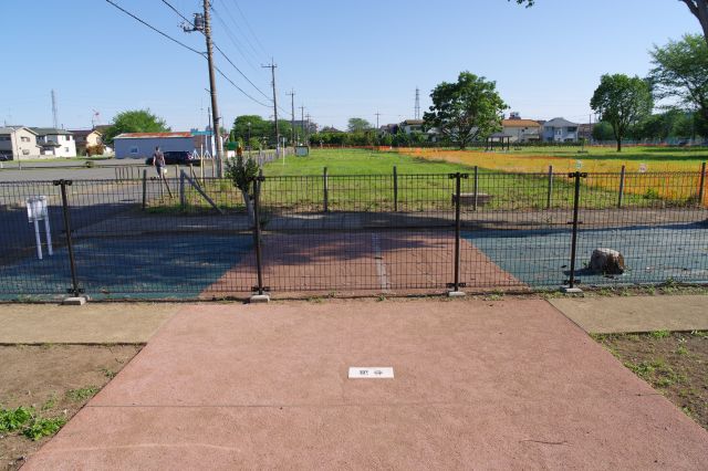 参道は南門へ続く、この時点では整備中。