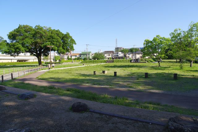 現在の中心区画。