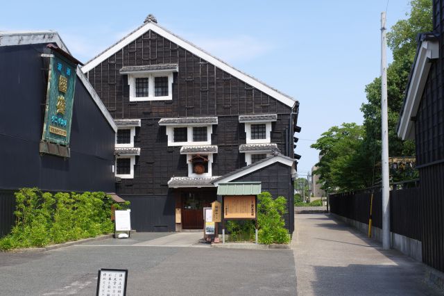 國盛 酒の文化館は中を見学できます。