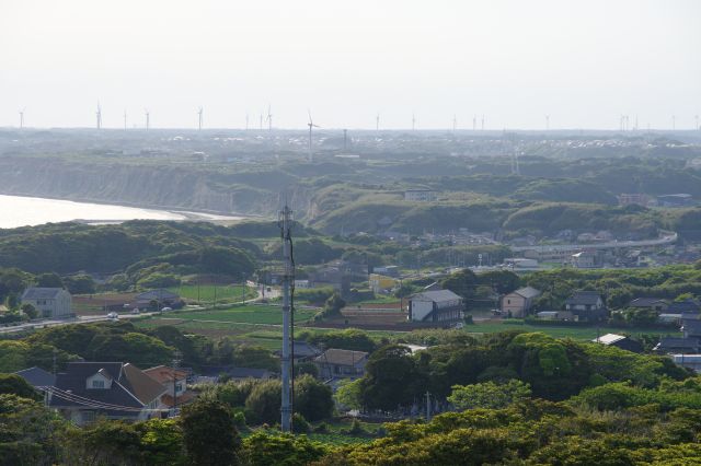 屛風ヶ浦の始まる地点。