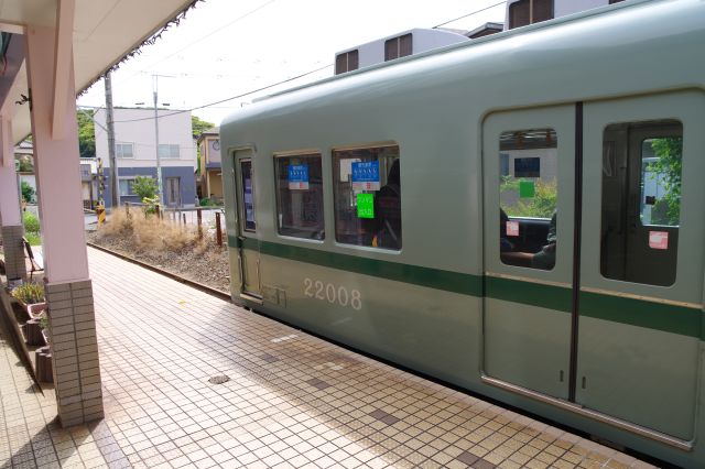銚子駅から2駅目の観音駅で下車しました。